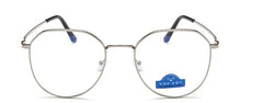 Polygon Metal Anti Blue Light Blocking Glasses