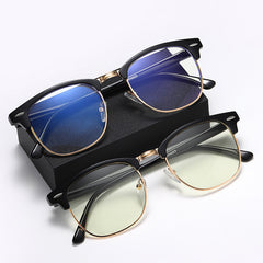 Retro Photochromic Blue Light Blocking Glasses